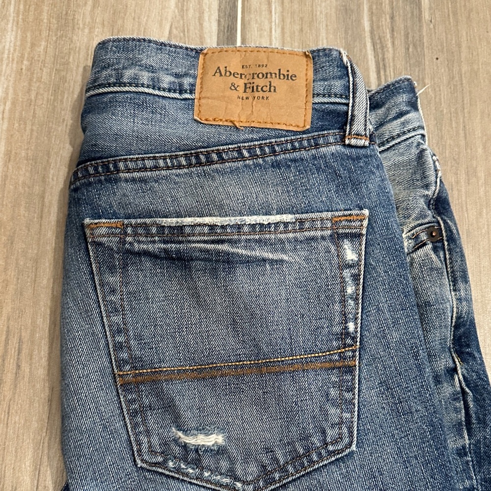 Abercrombie & Fitch Classic Blue Denim